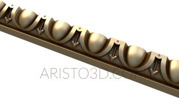 Baguette (BG_0628) 3D model for CNC machine